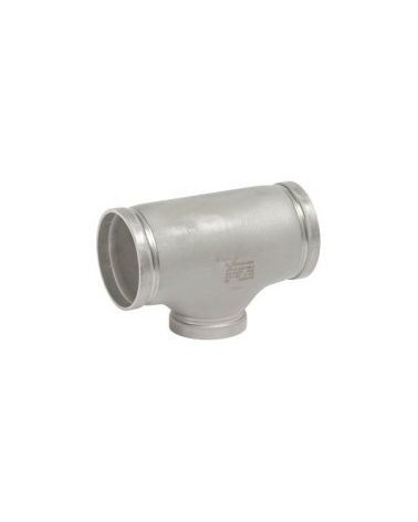 Stainless Steel Reducing Tee - No. 425. 4x2,5"